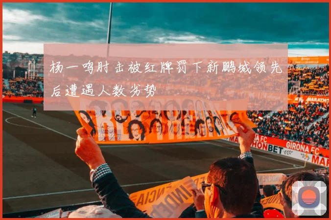 杨一鸣肘击被红牌罚下新鹏城领先后遭遇人数劣势
